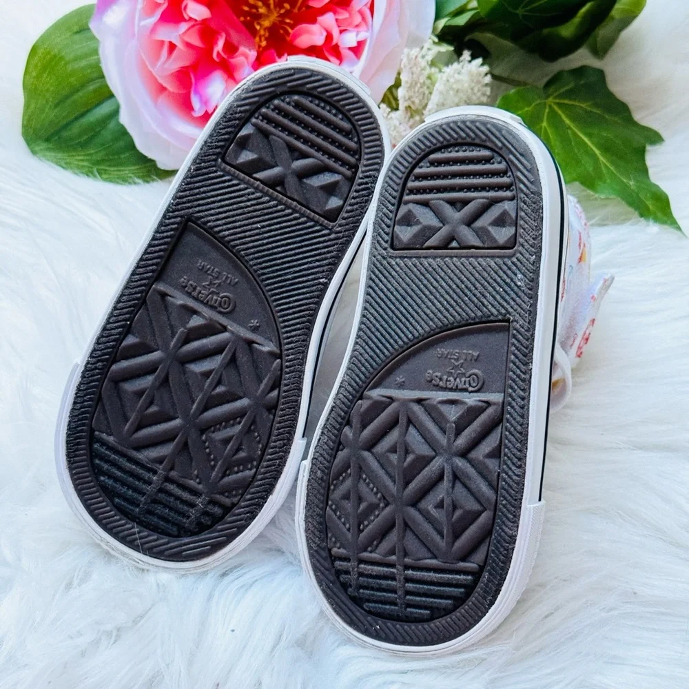 Toddler Snack Print Converse Sneakers